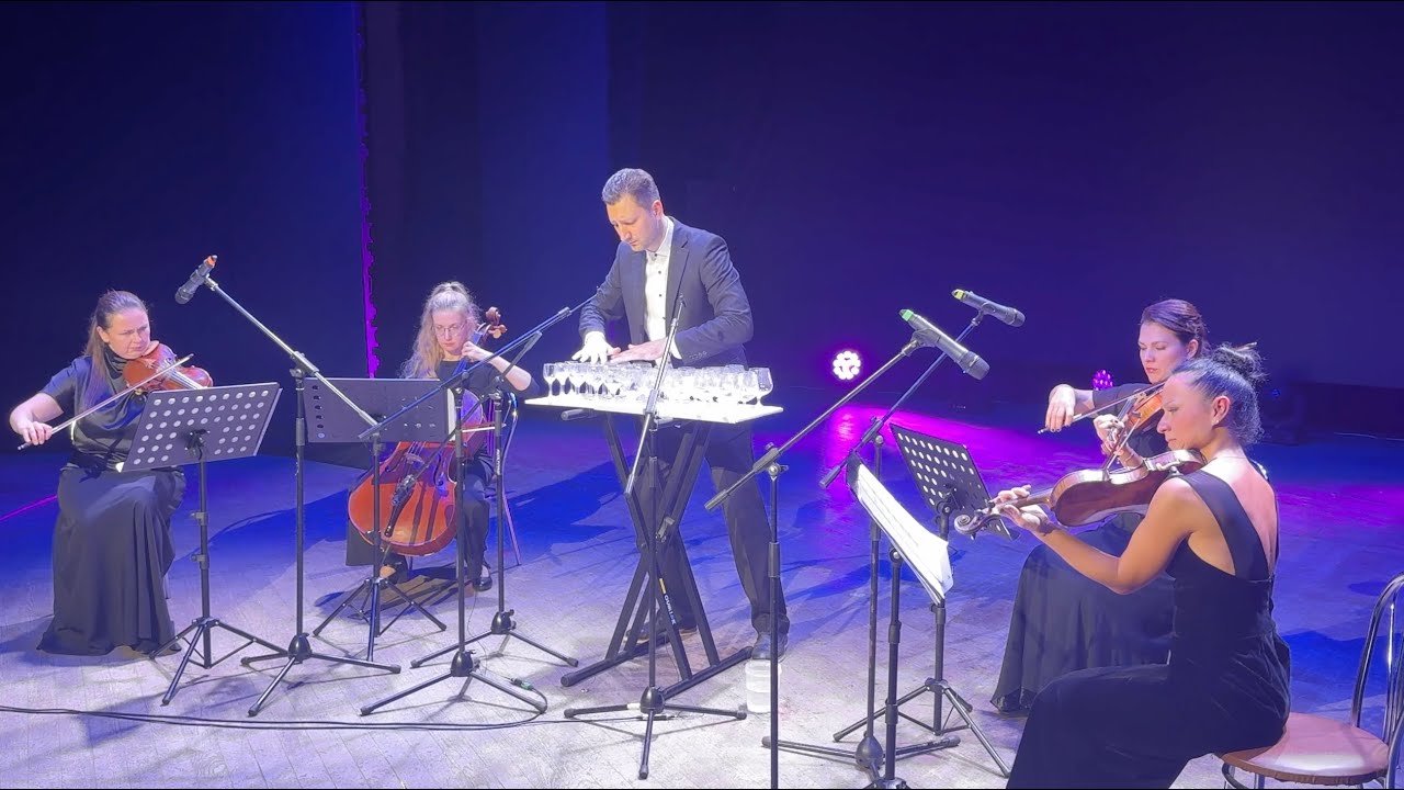 Alessandro Marcello — Adagio in D minor Glass Harp and String Quartet