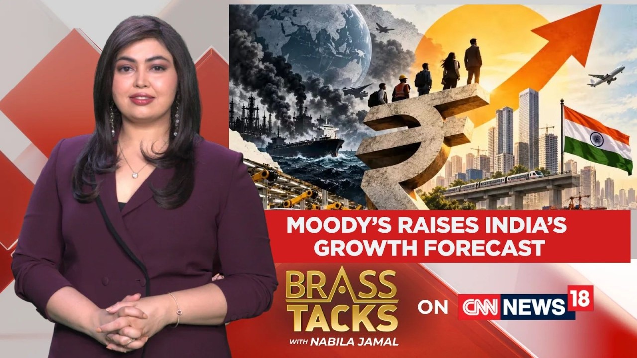 Moody's Raises India FY27 GDP Growth Forecast To 7% On Resilience Amid West Asia Crisis| Brass Tacks