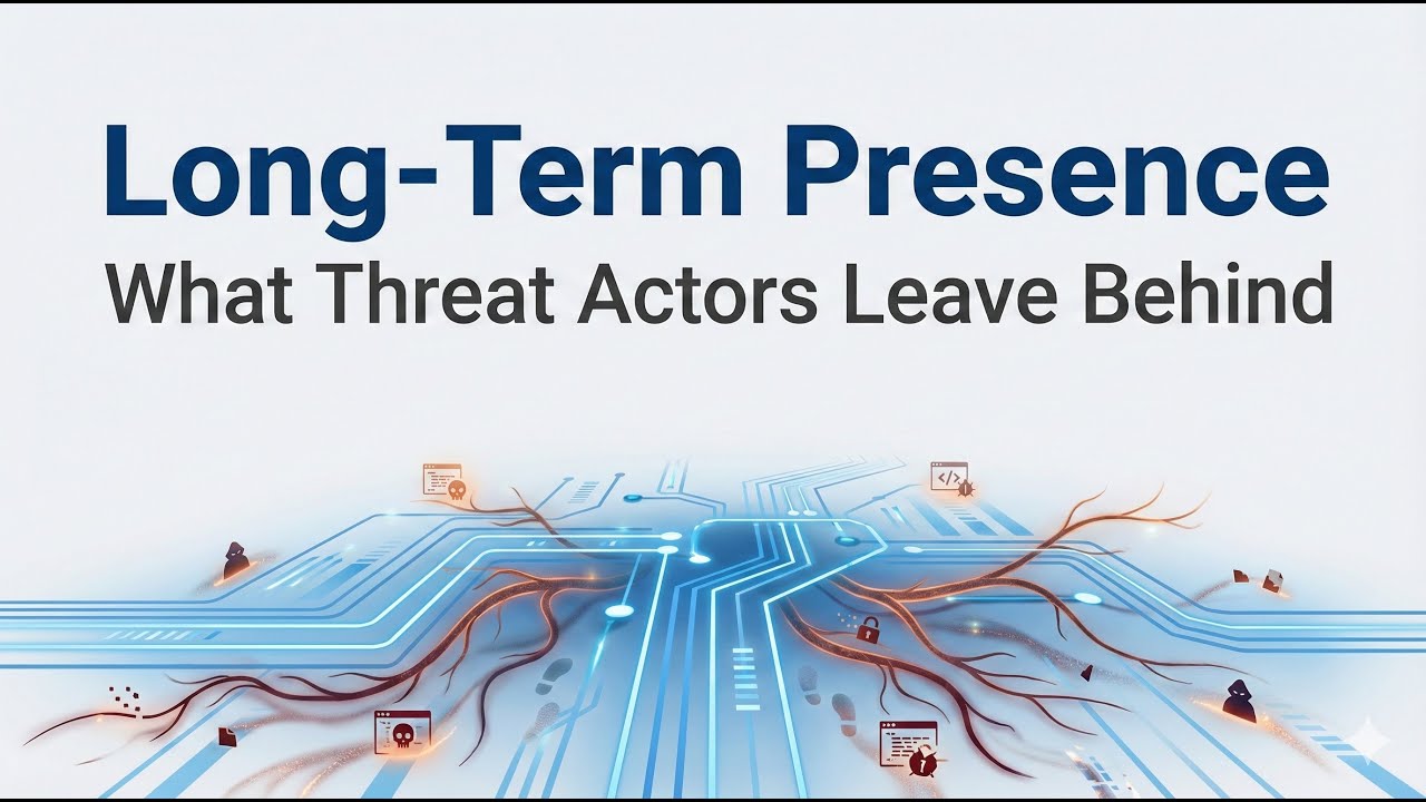 Long-Term Presence | What Threat Actors Leave Behind