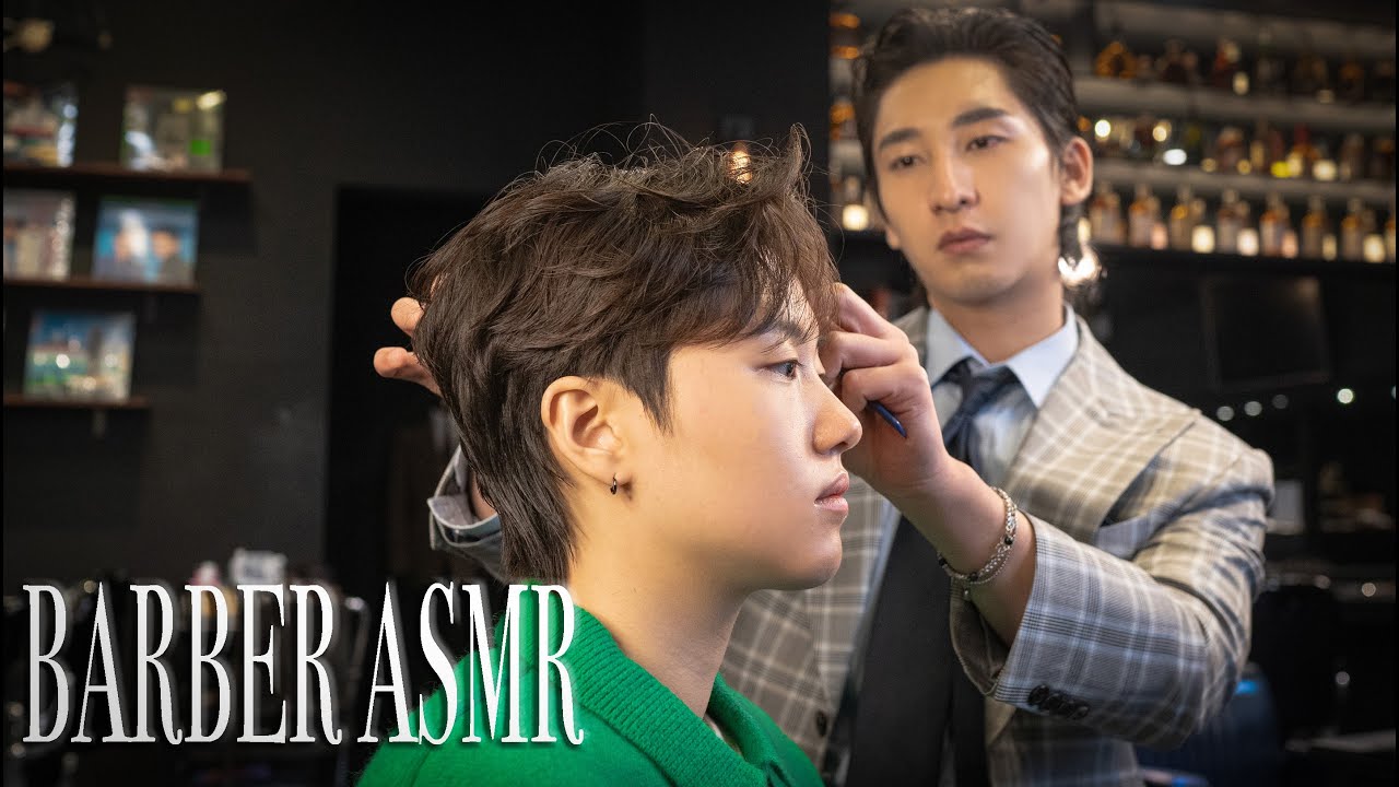ASMR BARBER💈- 드라마 마이데몬 송강 머리, 커트 방법 오래 기다리셨습니다. l How to cut Song Kang hair  K-drama My demon