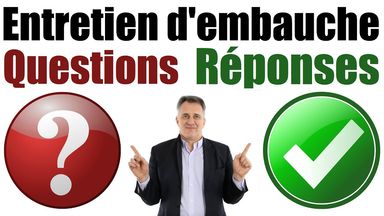 Entretien d'embauche questions et réponses (avec exemples)