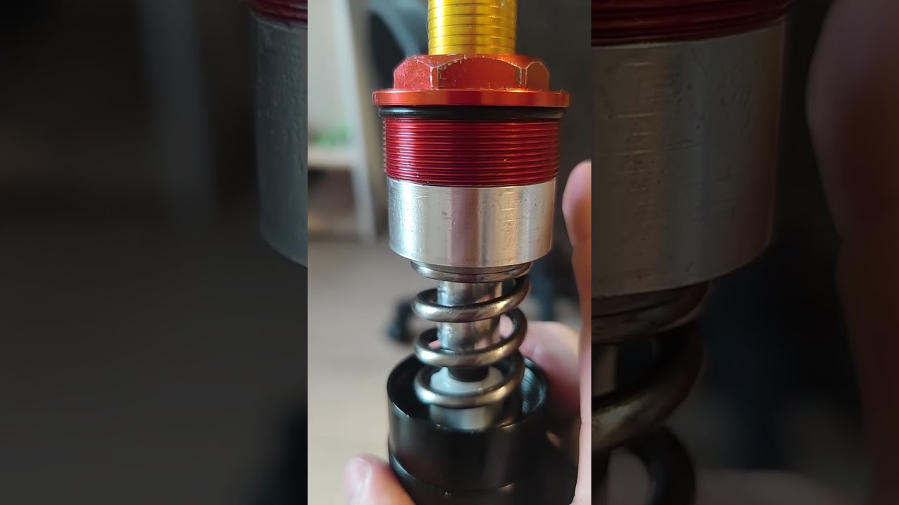 Замена пружины на амортизаторах моноколеса (Fastace) Leaperkim shock absorber spring change.