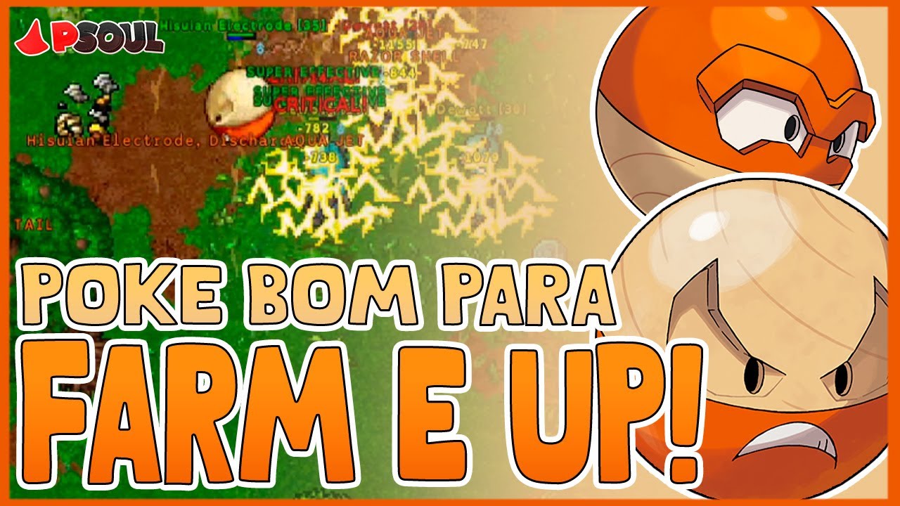 HISUIAN VOLTORB/ELECTRODE MUITO FORTE!!PSOUL, O PRIMEIRO POKETIBIA COM HISUI!