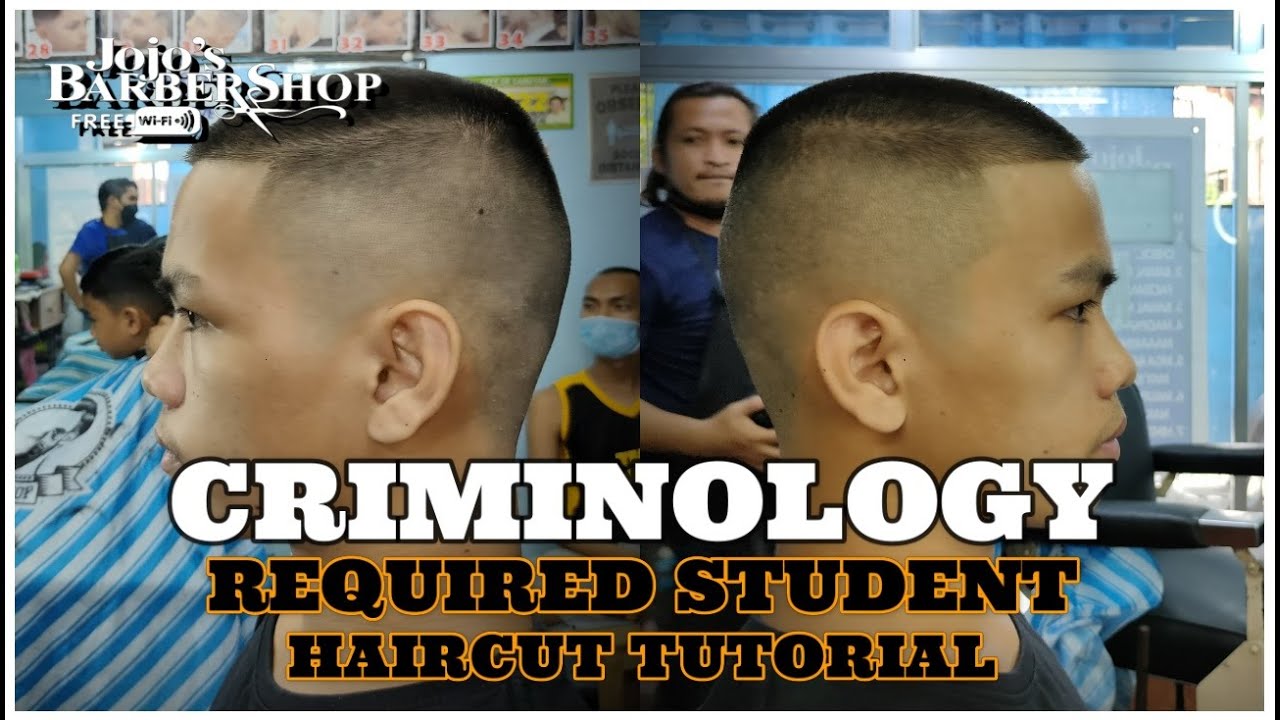 Required Haircut For CRIMINOLOGY Student STEP BY STEP FOR BEGINNER