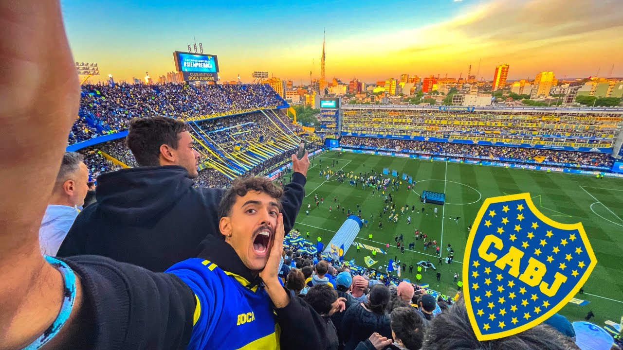 Veo a BOCA salir CAMPEÓN en la BOMBONERA/Argentina #01/Vuelta a Sudamérica