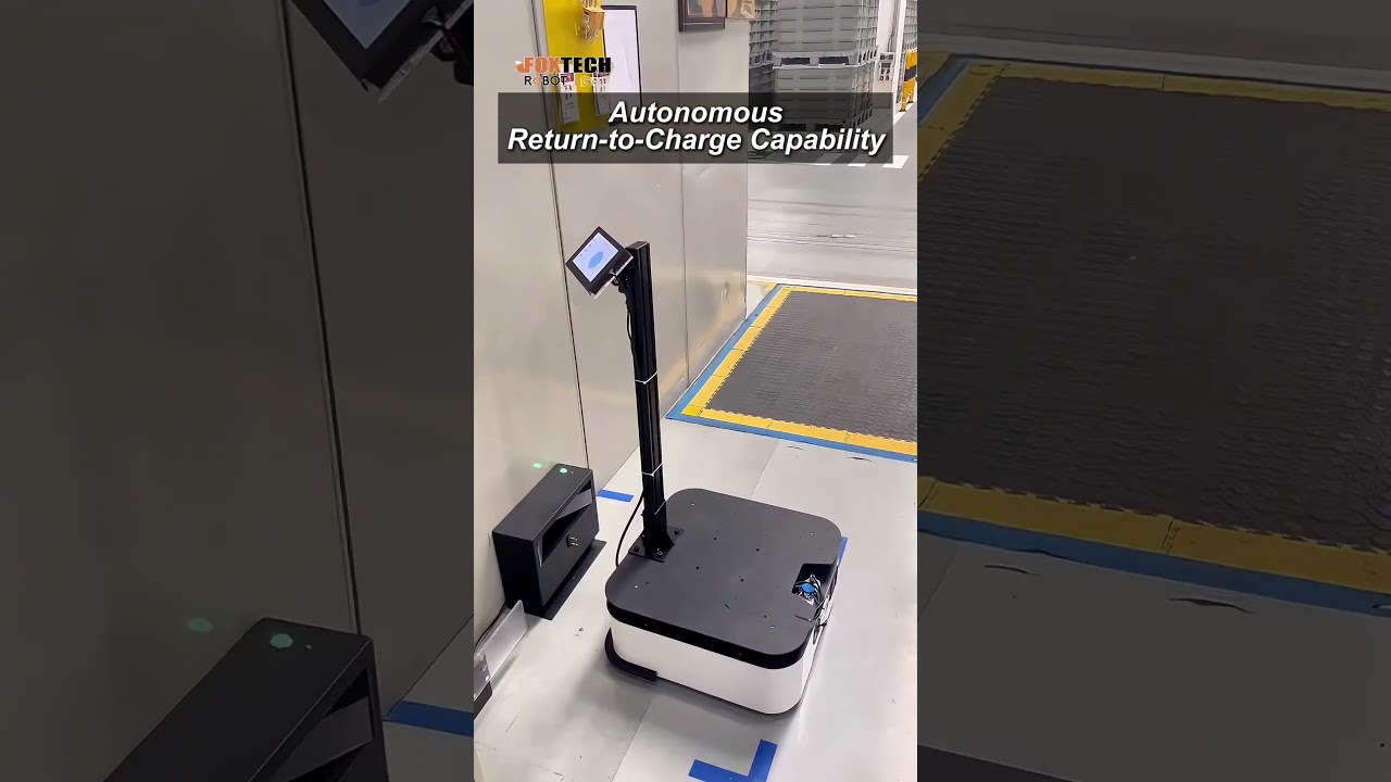 S30 Autonomous Robot Chassis | Differential Steering & Auto Charging System