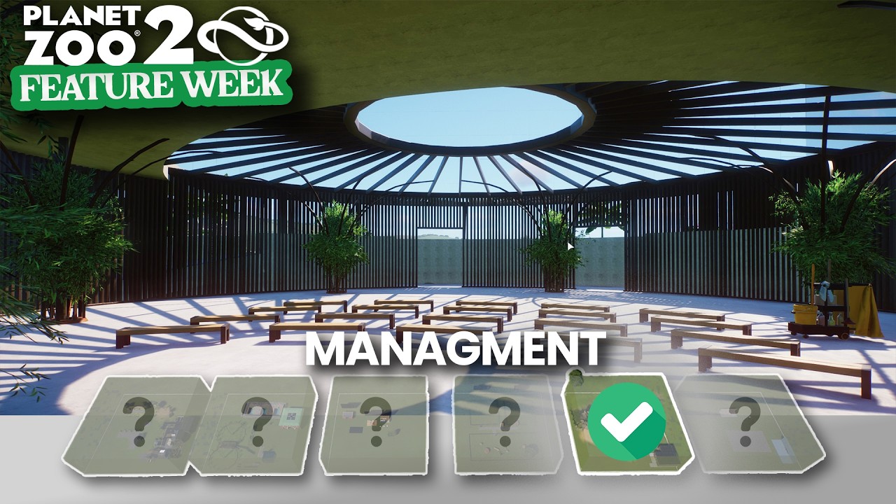 In-Depth Management Overhaul! Planet Zoo 2 Feature Week 05