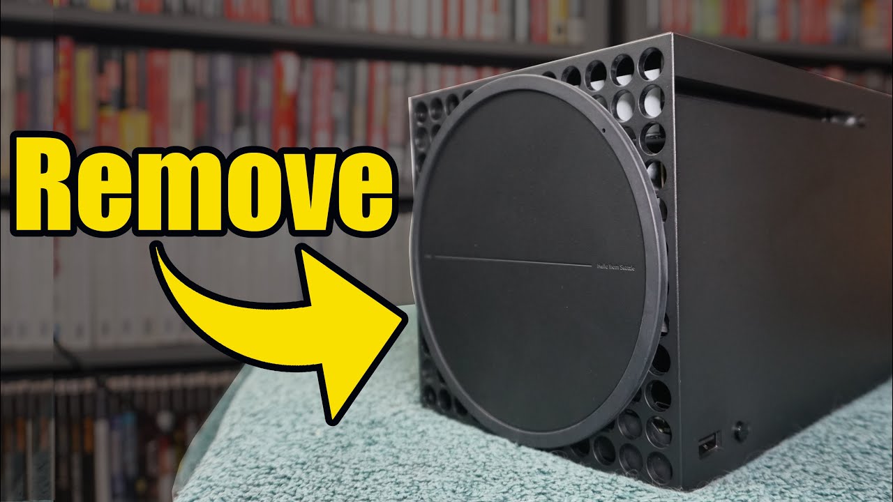 Как снять основание-подставку Xbox Series X Ring (для горизонтального расположения)