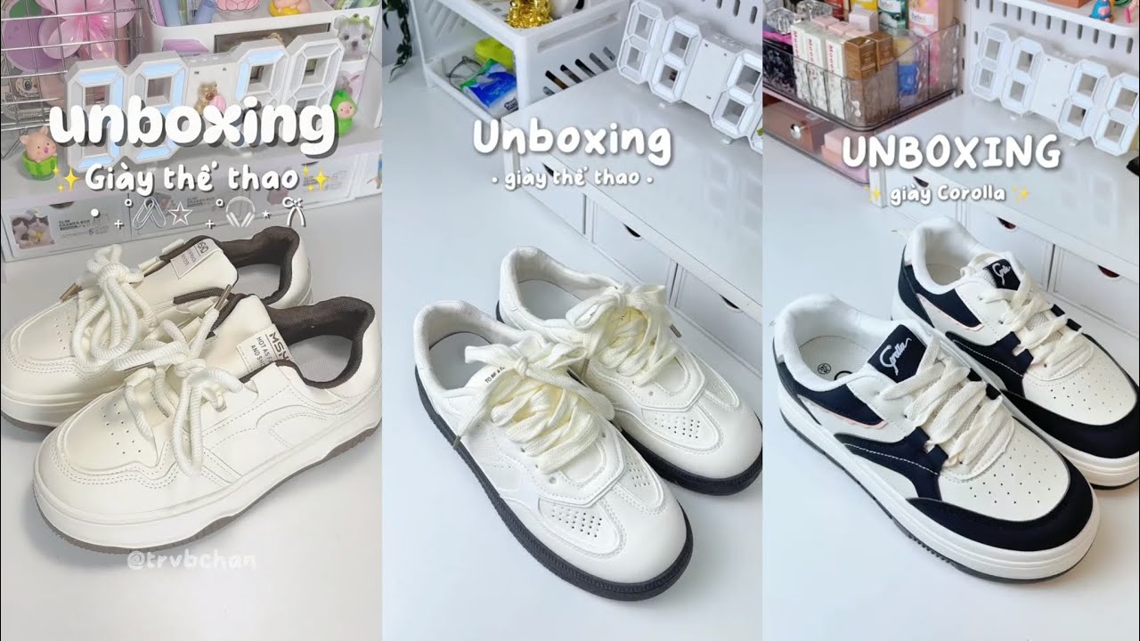 Shopeehaul | Unboxing những mẫu giày basic ,xinh xắn , dễ phối đồ đi học, đi làm💫.