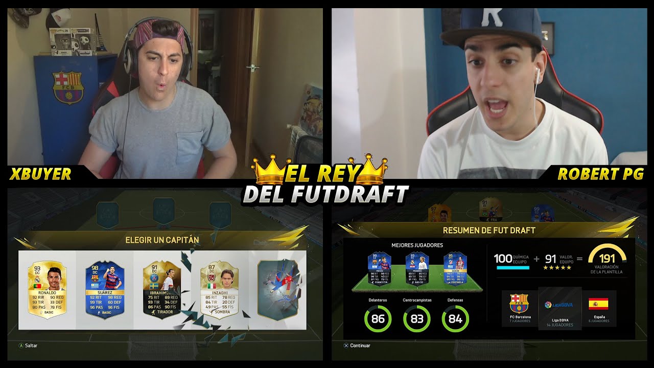 El REY del FUT DRAFT vs Xbuyer - LA MÁXIMA VALORACIÓN