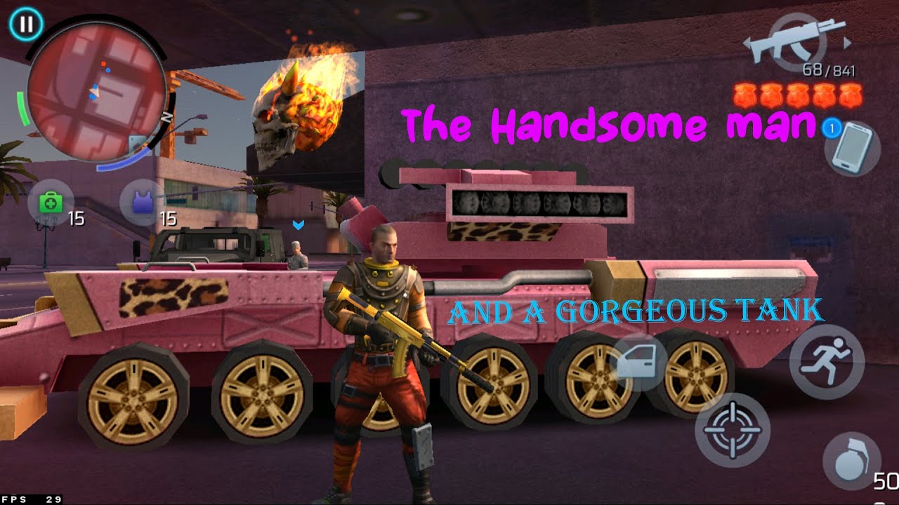 The Handsome man with the super gorgeous Tank 5 stars || Gangstar Vegas-Gameplay Walkthrough Part 38