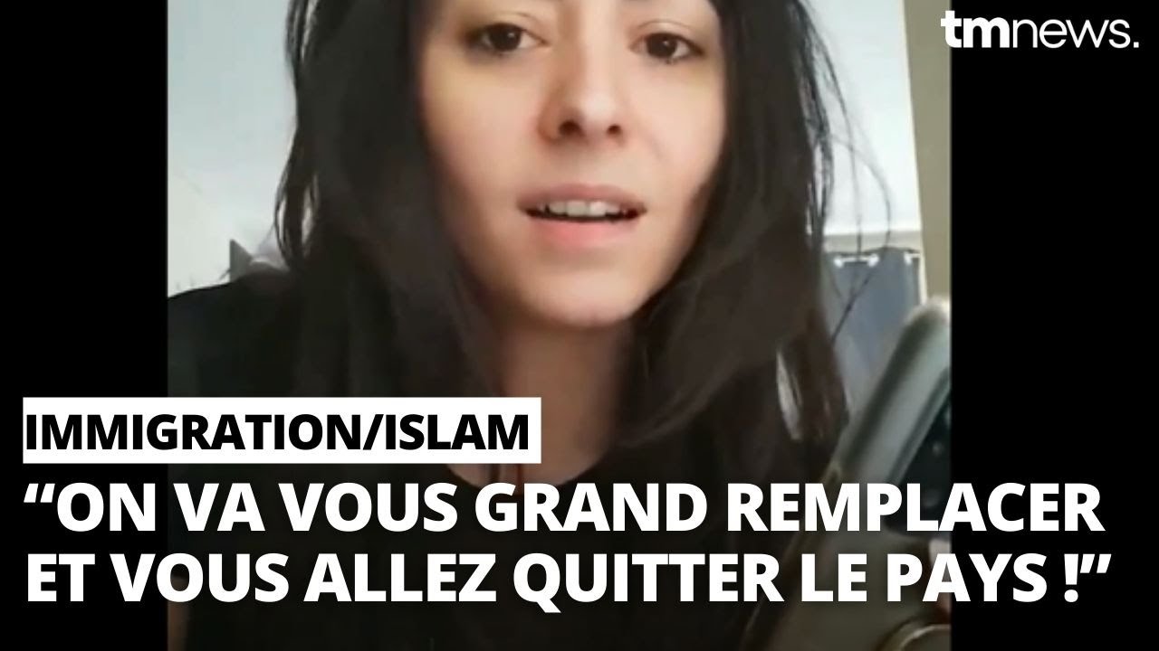 Le discours hallucinant d'une musulmane harcelant une patriote (...)