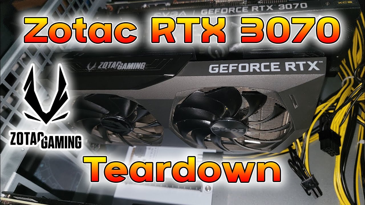 Teardown Zotac RTX 3070 Twin Edge