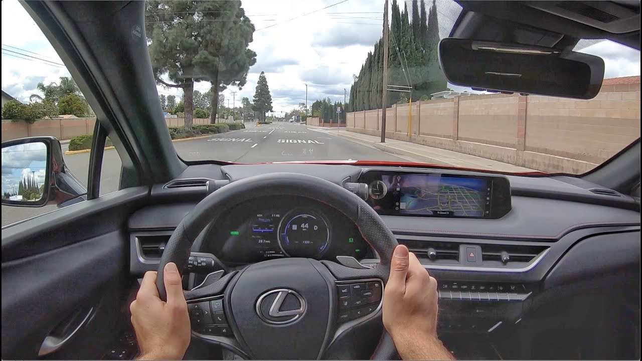 2020 Lexus UX 250h F Sport POV Test Drive (3D Audio)