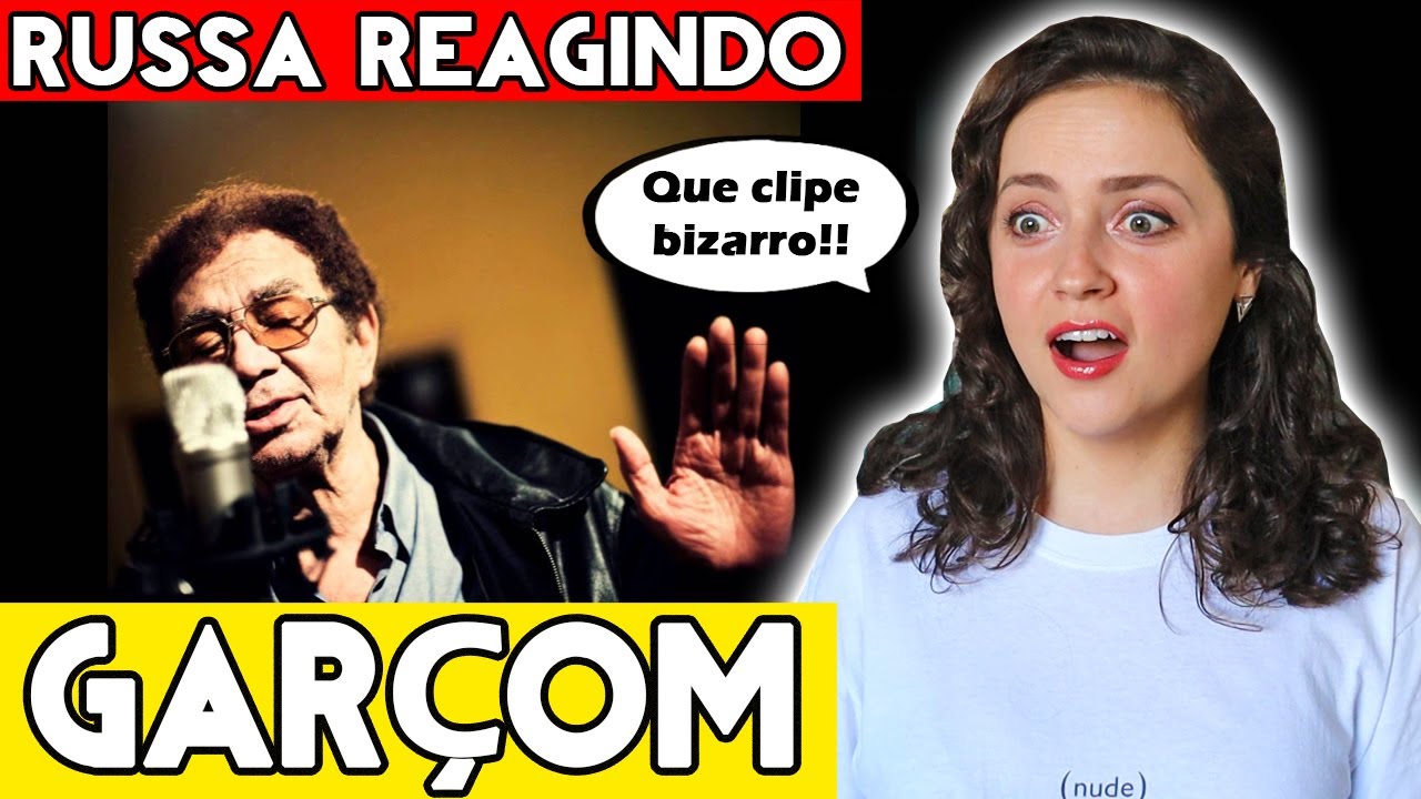 GRINGA RUSSA REAGINDO REGINALDO ROSSI - GARÇOM 😦😂 - ÉPICO!!!