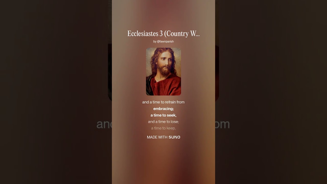 Ecclesiastes 3 (Country Western)