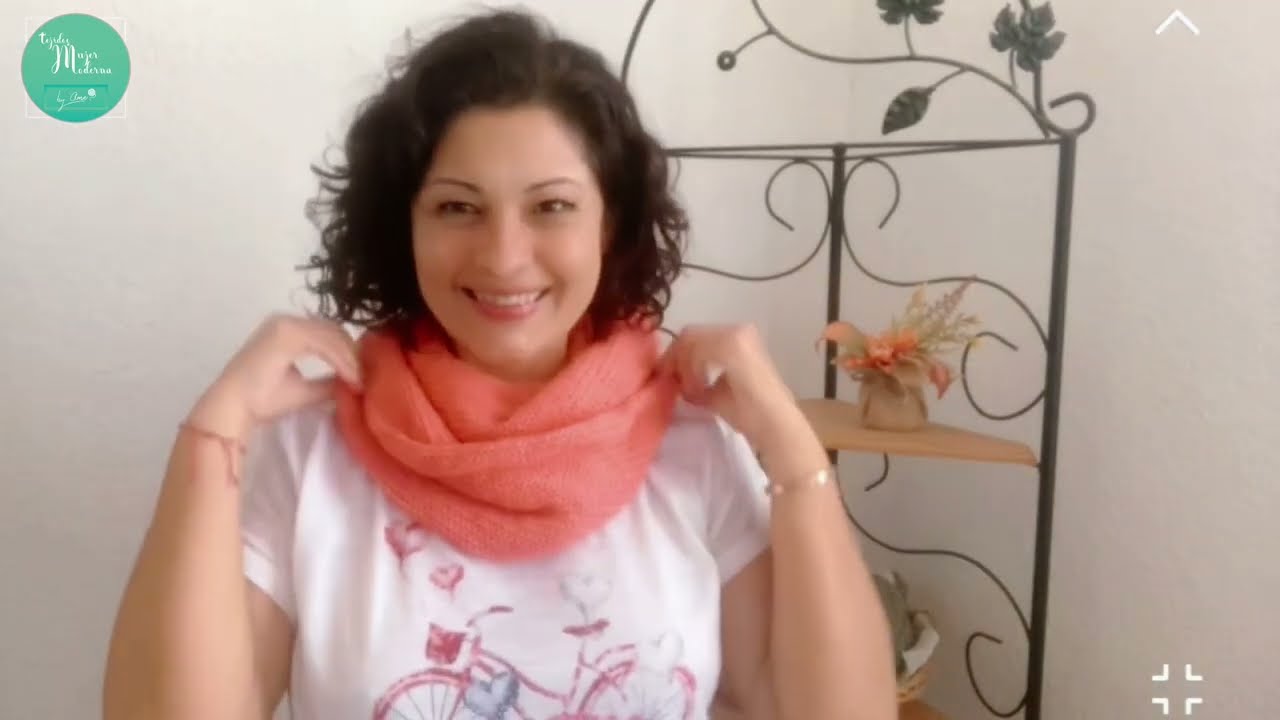 BUFANDA CIRCULAR // Tejida con mi Maquina SENTRO #tutorial  #knittingmachine #infinityscarf