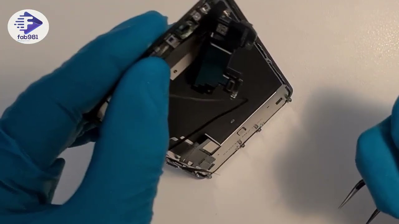 Sostituzione Display Iphone XR - Smontaggio sensori Iphone XR - Disassembly Iphone XR