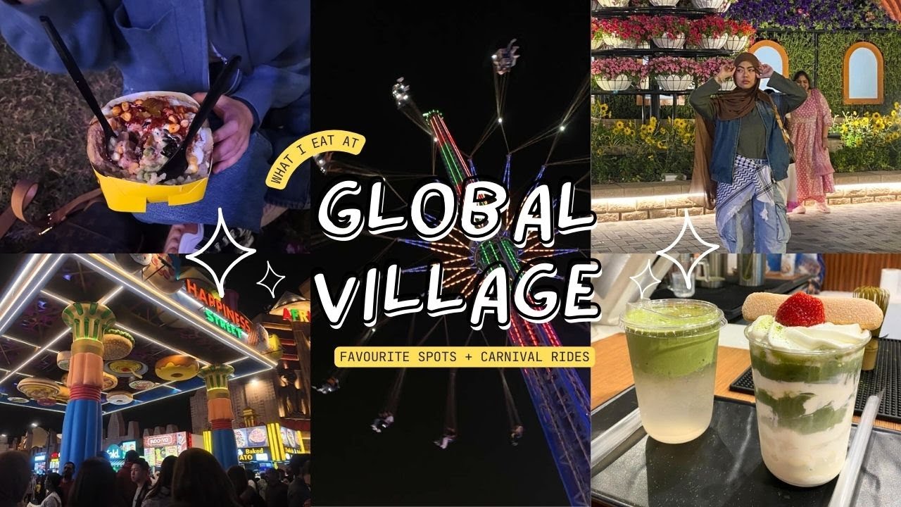 What I Eat at Global Village Dubai, Carnival Rides and My Biggest Pet-peeves | Weekend Vlog