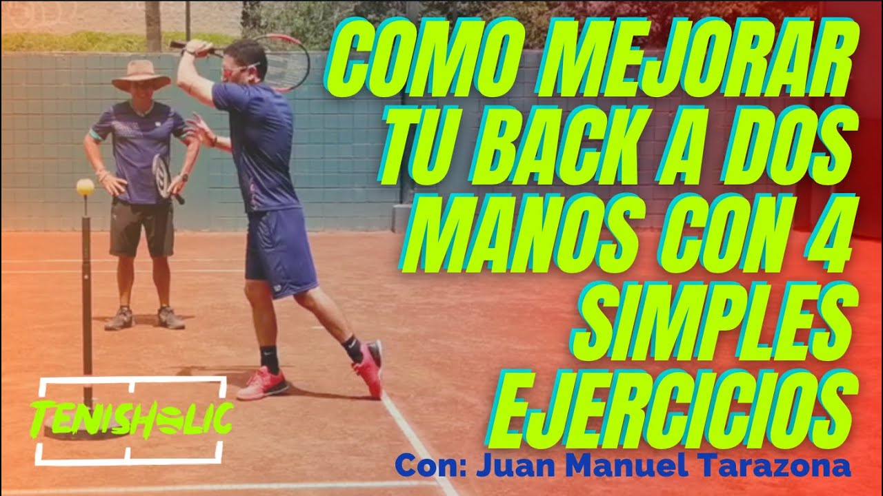 4 tips para mejorar tu Backhand en simples pasos.  Lleva tu tenis a otro nivel.