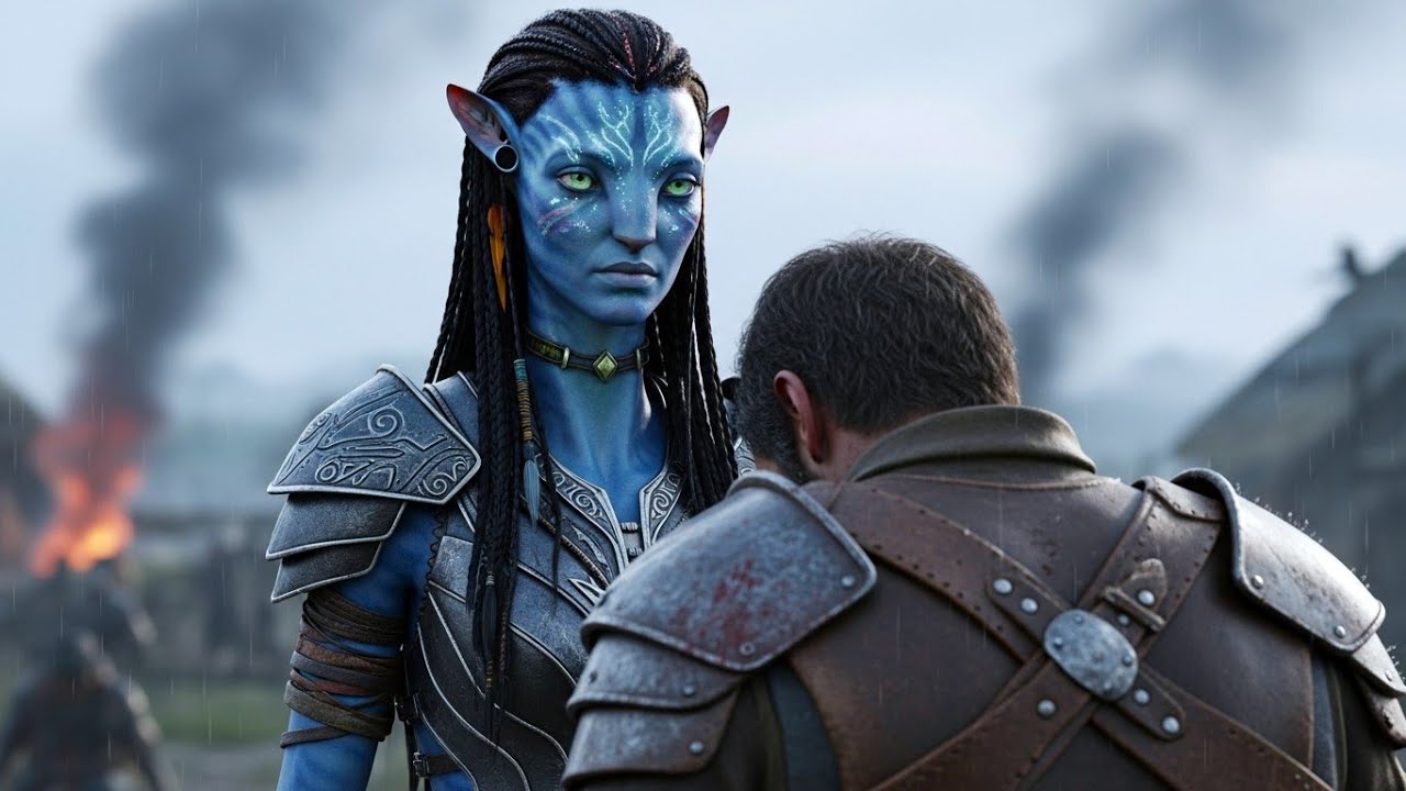 I Saved a Blue-Skinned Maiden During the War Ten Years Ago.Today, She Returned and Said Kneel, Human