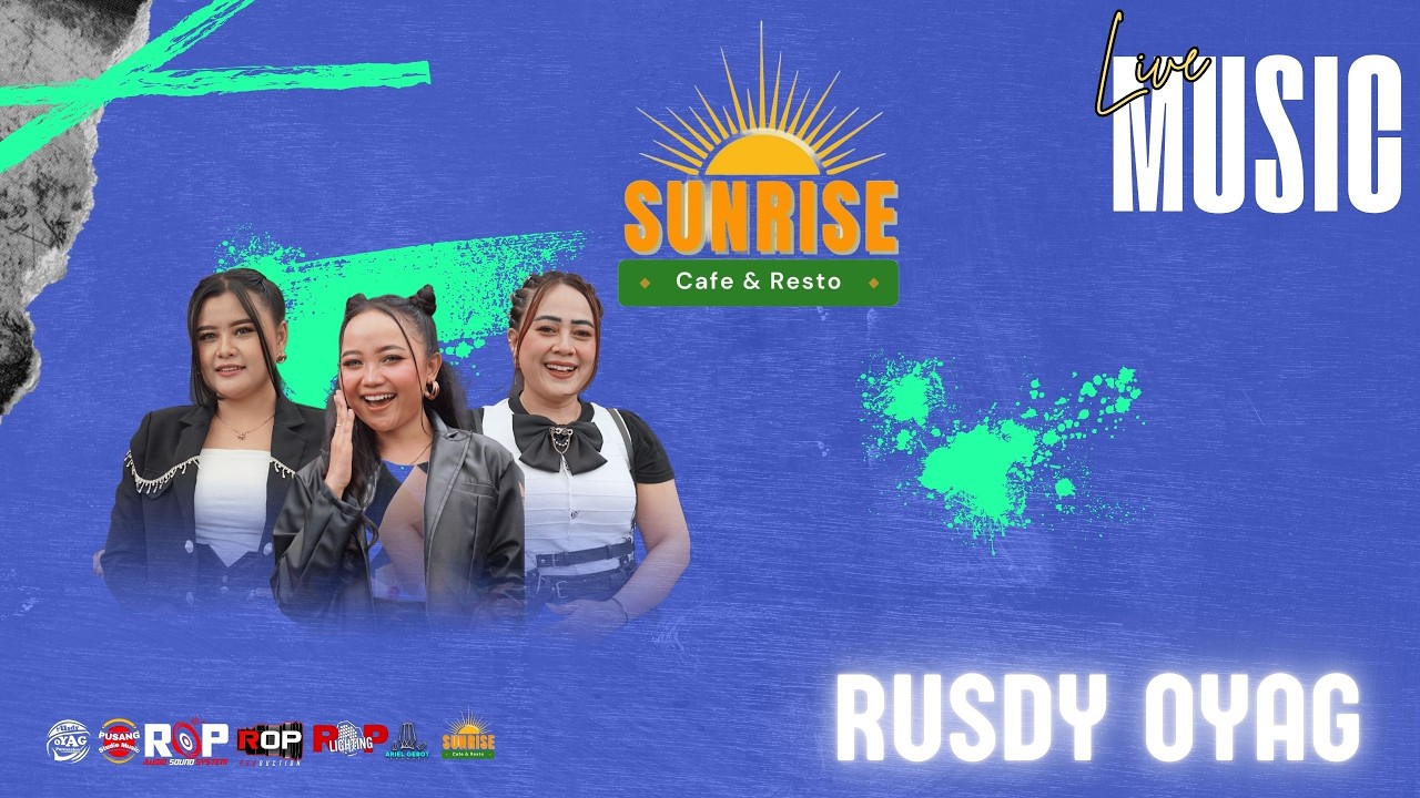 🔴LIVE RUSDY OYAG PERCUSSION | Live Music Sunrise Cafe 