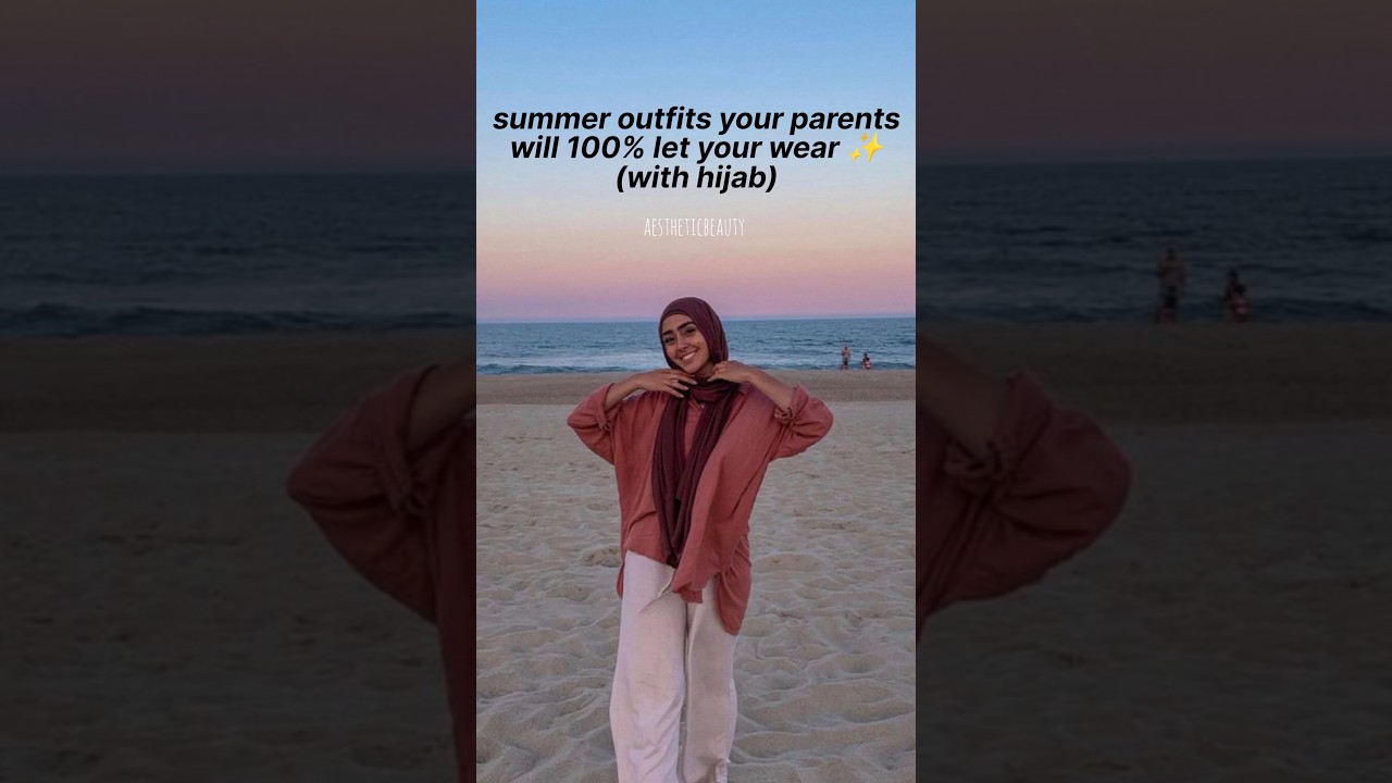 *muslim* summer outfits your parents will 100% let you wear 💗 #shorts #muslim