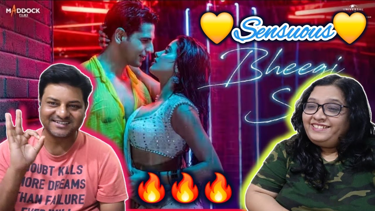 Bheegi Saree Reaction | Param Sundari | Sidharth, Janhvi | Sachin -Jigar, Adnan Sami, Shreya Ghoshal