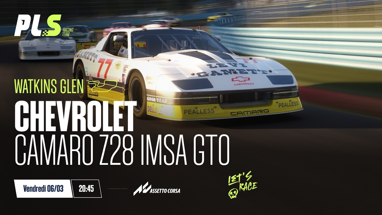 CHEVROLET CAMARO Z28 IMSA GTO @WATKINS GLEN