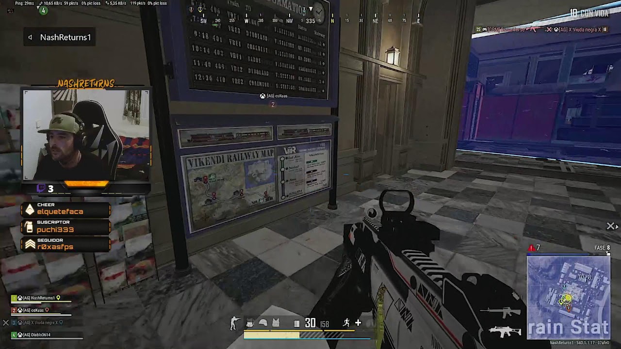Pubg de consola! Pasa y suscríbete para apoyar el stream y el canal! Aqui Nash de la casa Returns!