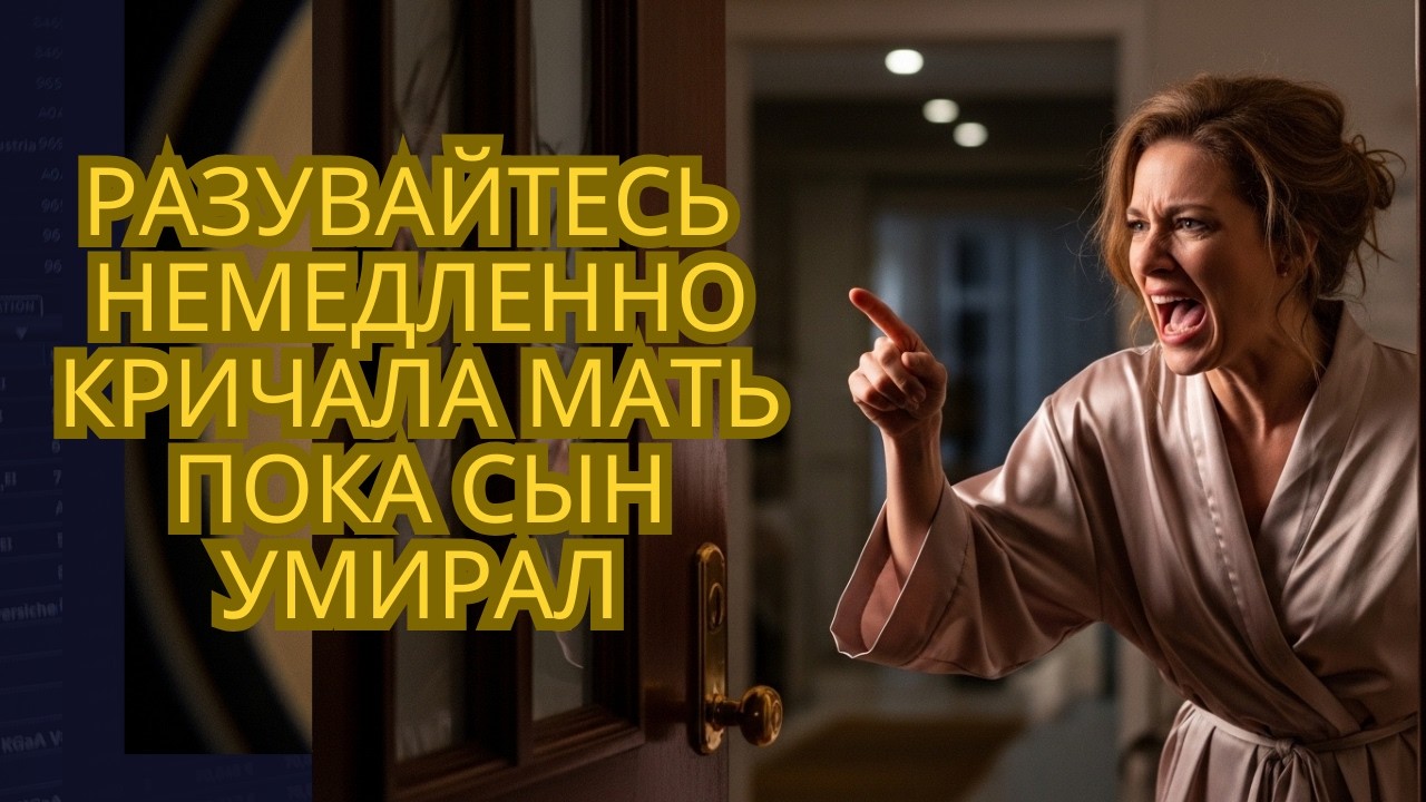 Разувайтесь немедленно! — кричала мать, пока сын умирал.  Что я обнаружила в его крови…