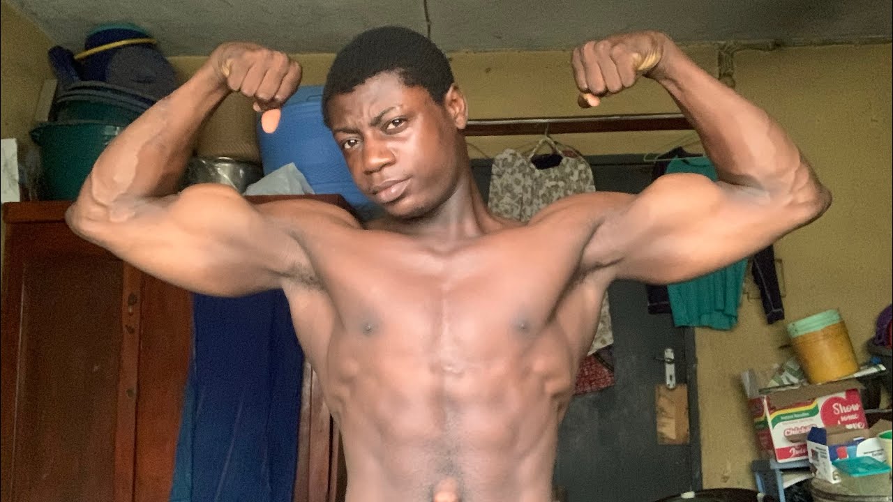 The most muscular black 17 years old teen on earth