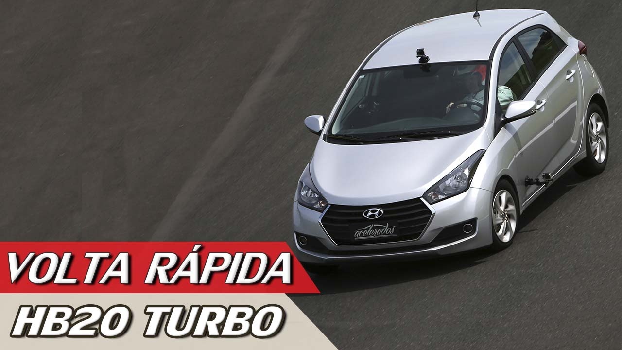 HYUNDAI HB20 TURBO - VOLTA RÁPIDA COM RUBENS BARRICHELLO #66 | ACELERADOS