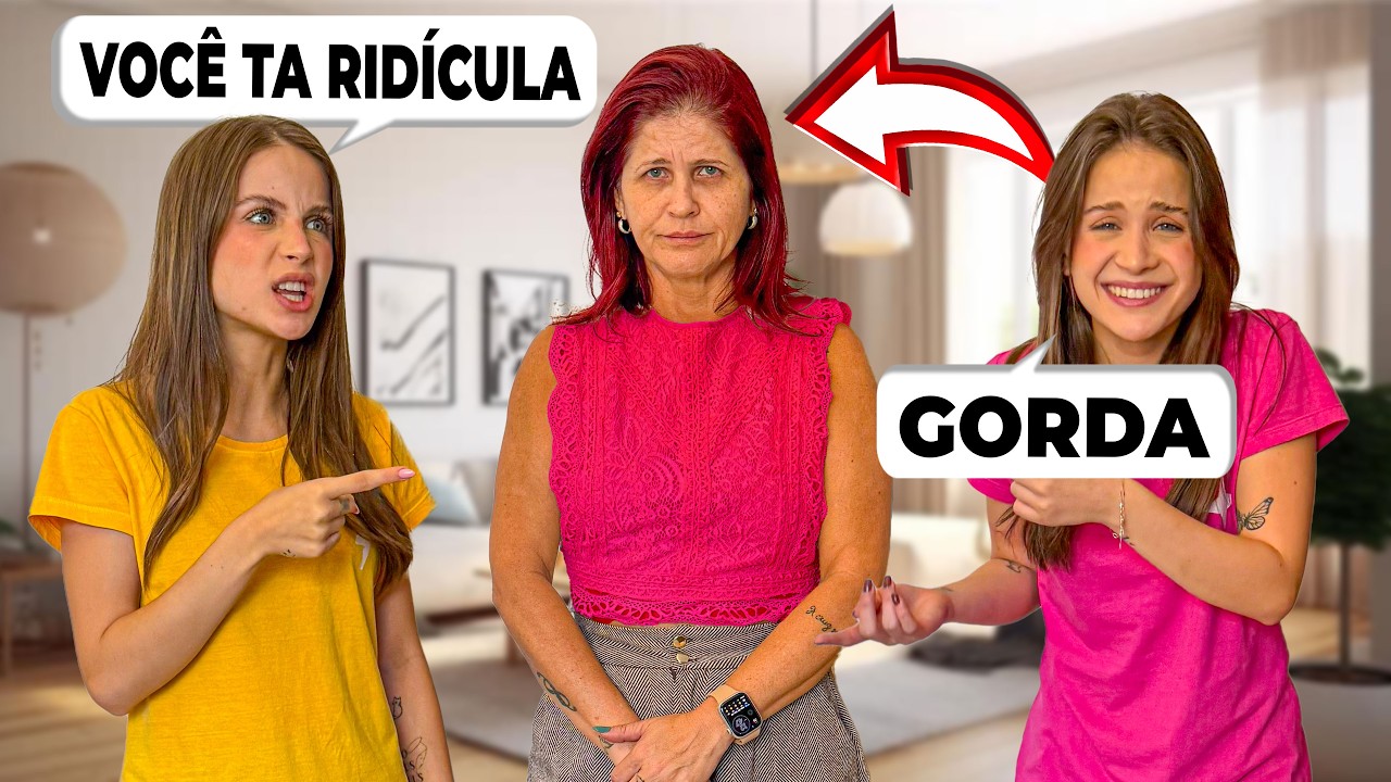 Passamos 24 HORAS dizendo que nossa MÃEestá FEIA 😳