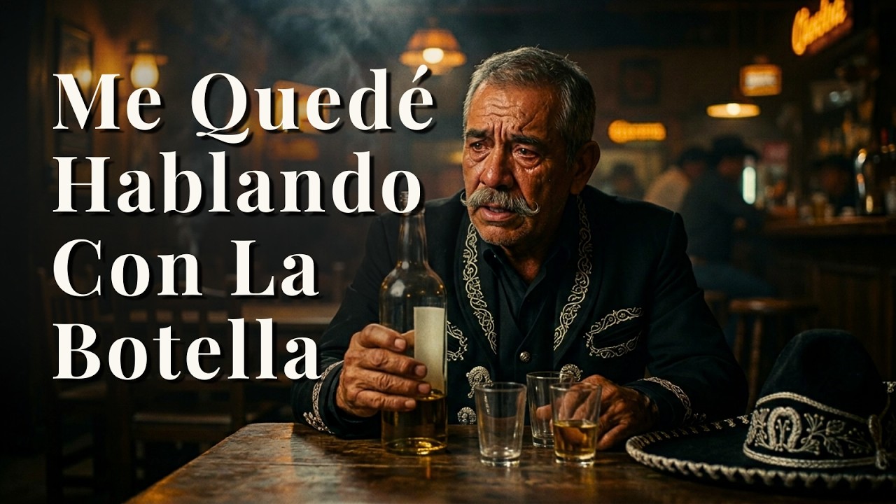 Me Quedé Hablando Con La Botella ♫ Balada Romántica Para Recordar y Llorar ♫ Mexican Music
