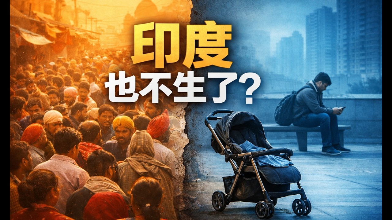 人口破纪录，生育率却跌破更替线，印度人也不愿生了？