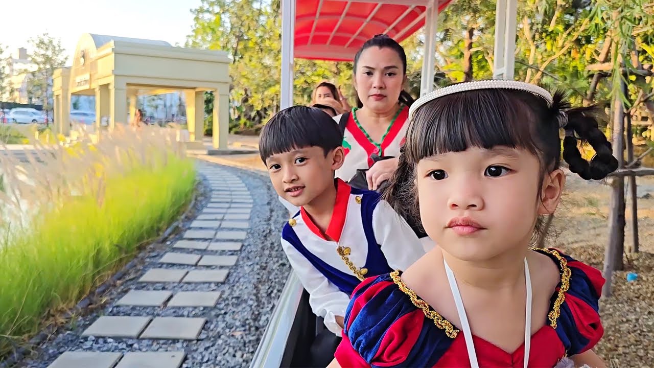นั่งรถไฟสนุกมาก เที่ยวไร่ศักดิ์สยาม SakSiam Lake View Resort รถบ้านริมทะเลสาบ EP.1 l พุฒิพริ้ม