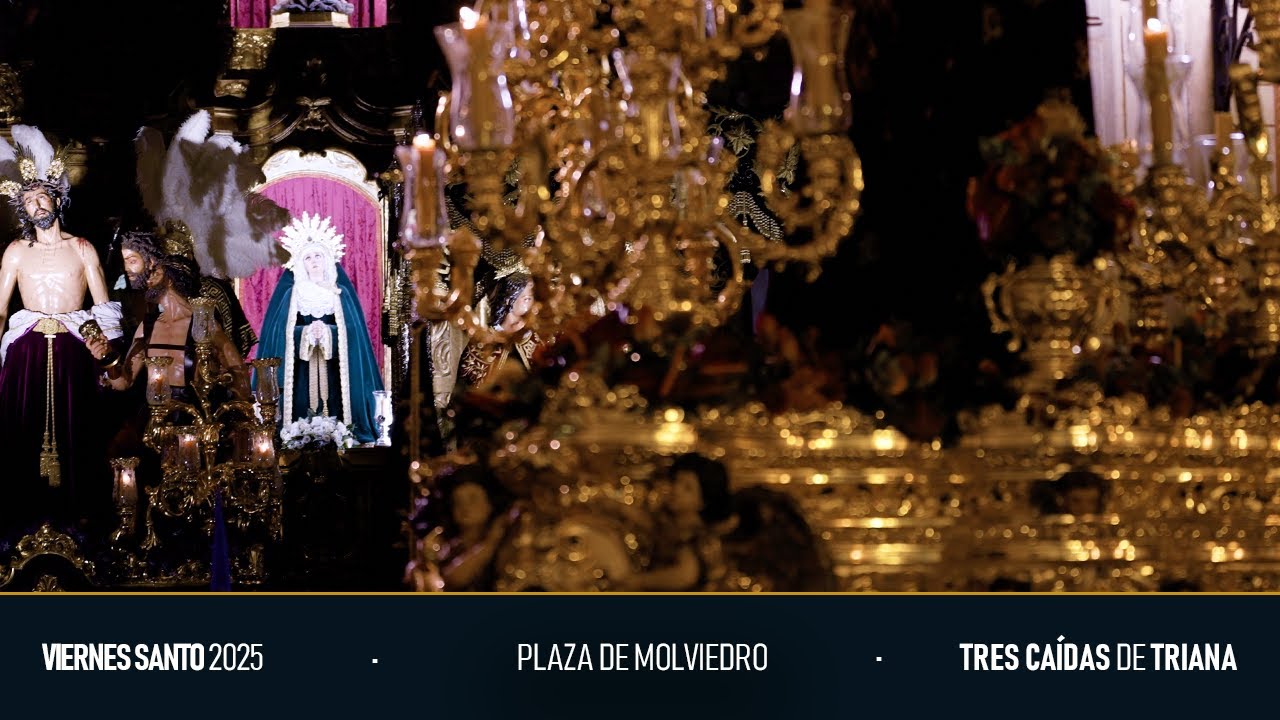 Montserrat en Molviedro | Viernes Santo 2025 | Tres Caídas de Triana