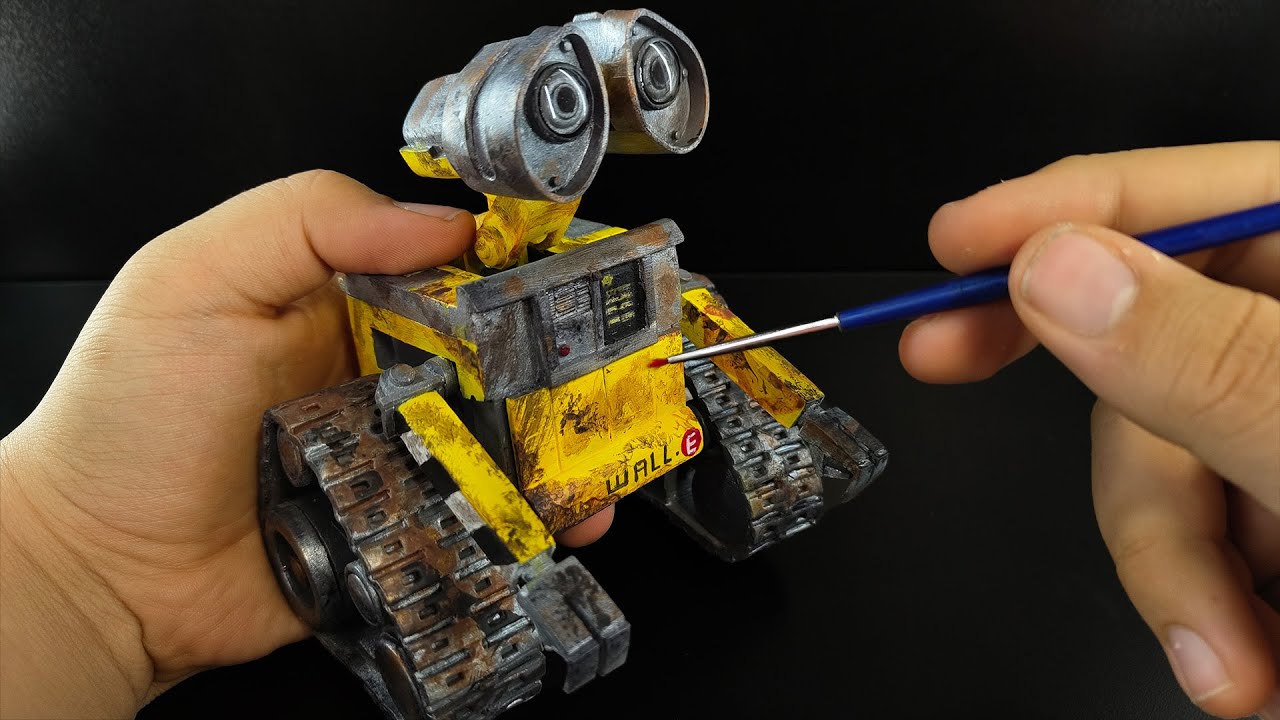 I made a WALL·E Sculpture Step by Step
