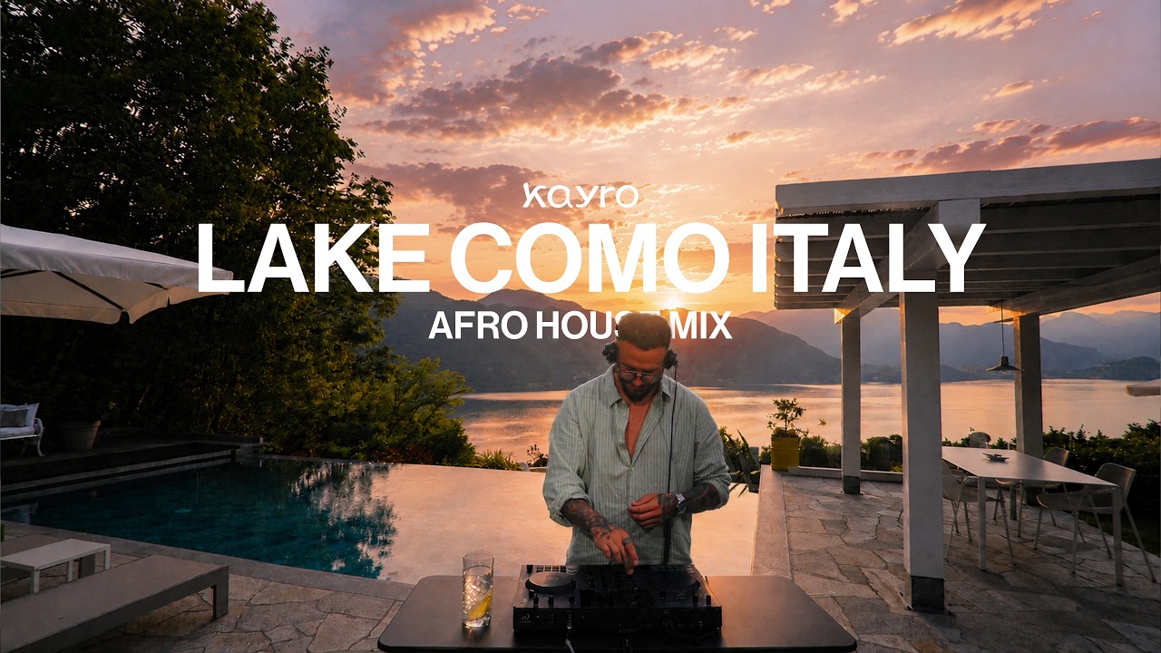 Summer Afro House Sunset Mix | Lake Como 🇮🇹