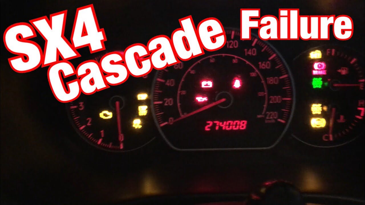 Каскад неисправностей ABS SX4