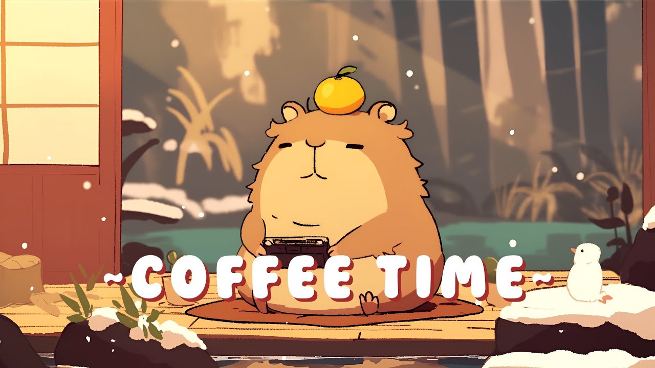 [Full Hour] Capybara Lofi Radio - Study & Chill Music Mix ~ Dreamy Vibes ~ 🎵 | Focus Helper