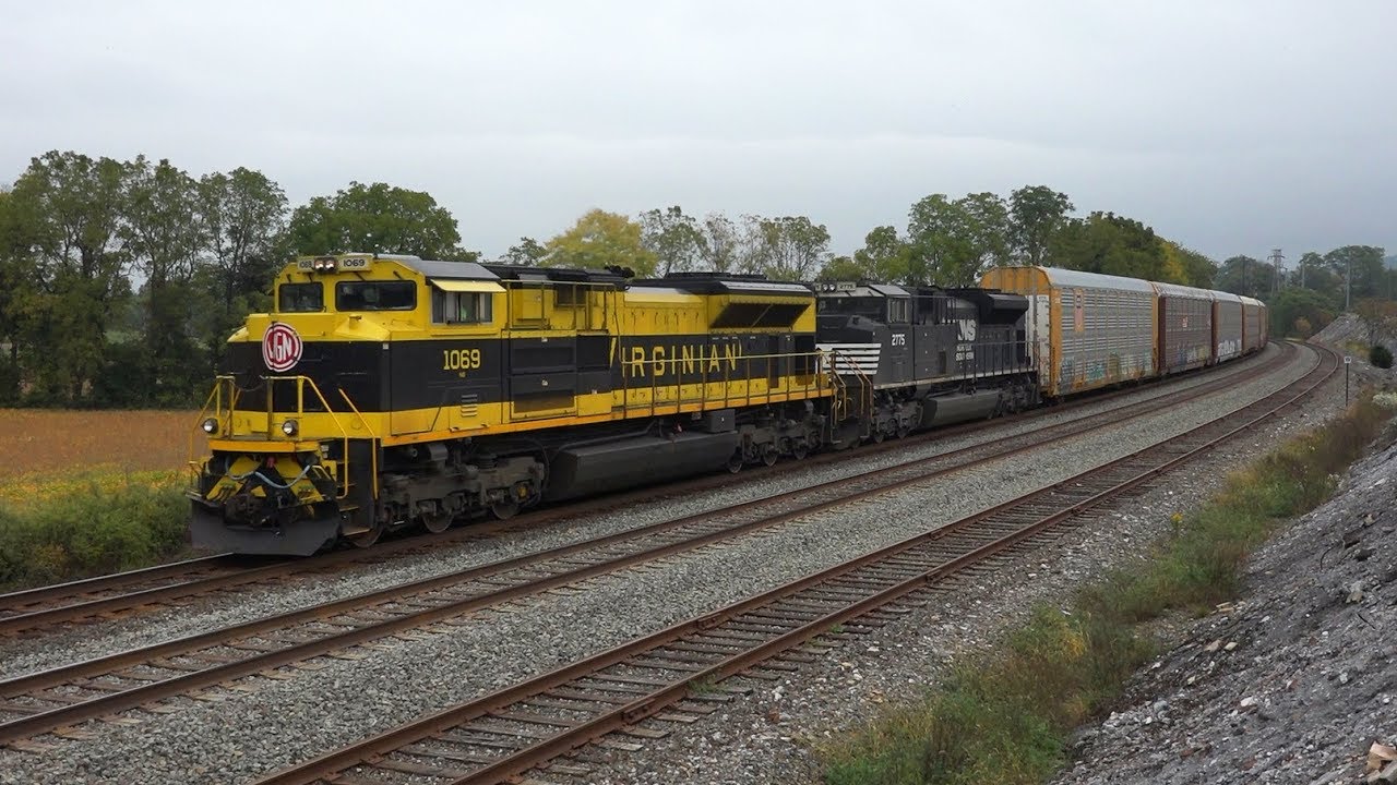 Trains on the Norfolk Southern Harrisburg Line Fall 2016