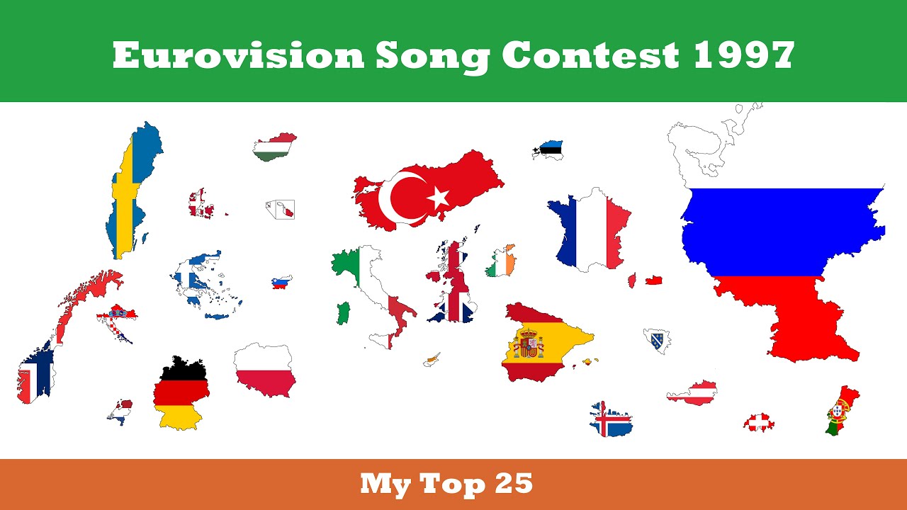 Eurovision 1997 - My Top 25
