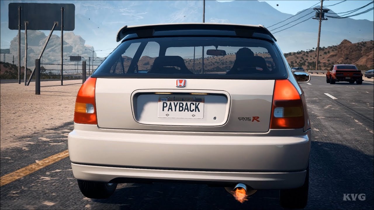 Need For Speed: Payback - Honda Civic Type-R (2000) - Test Drive Gameplay (PC HD) [1080p60FPS]