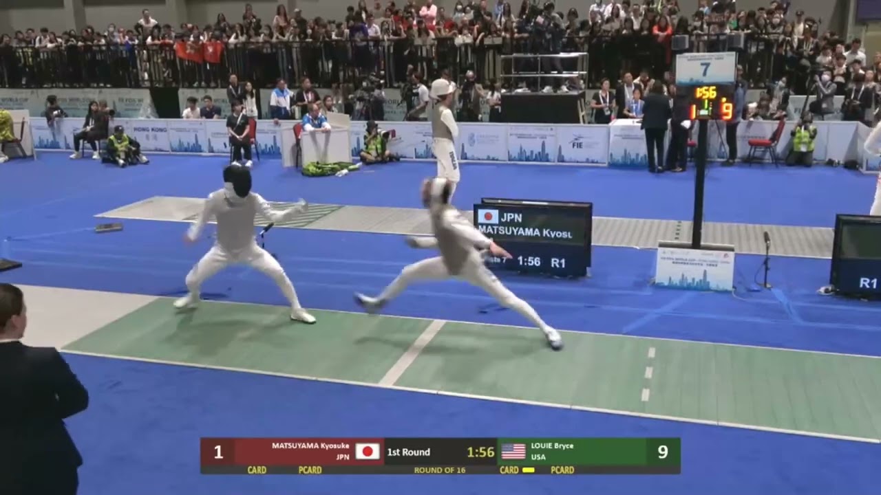 Hong Kong World Cup 2024 SMF - L16 - Matsuyama Kysosuke JPN v Bryce Louie USA