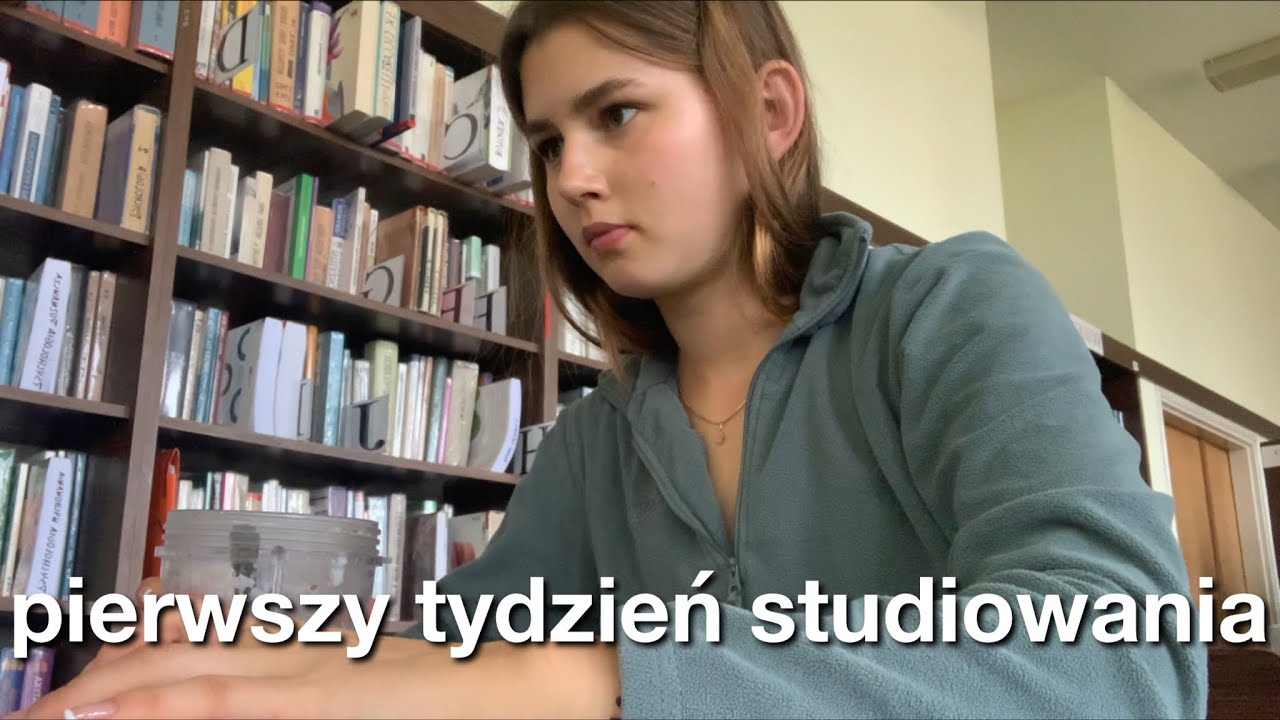 MÓJ PIERWSZY TYDZIEŃ NA STUDIACH | WEEKLY VLOG
