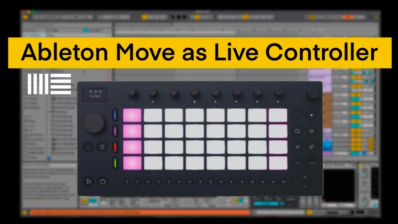 Ableton Move as Live Controller