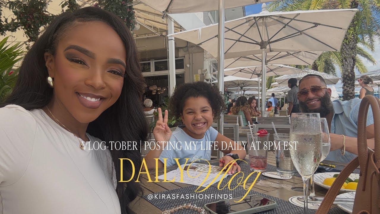 DAILY VLOG: DAY 13 | CHURCH & BRUNCH | ERRANDS & DINNER | LET'S CATCH UP | KIRA'S FASHION FINDS