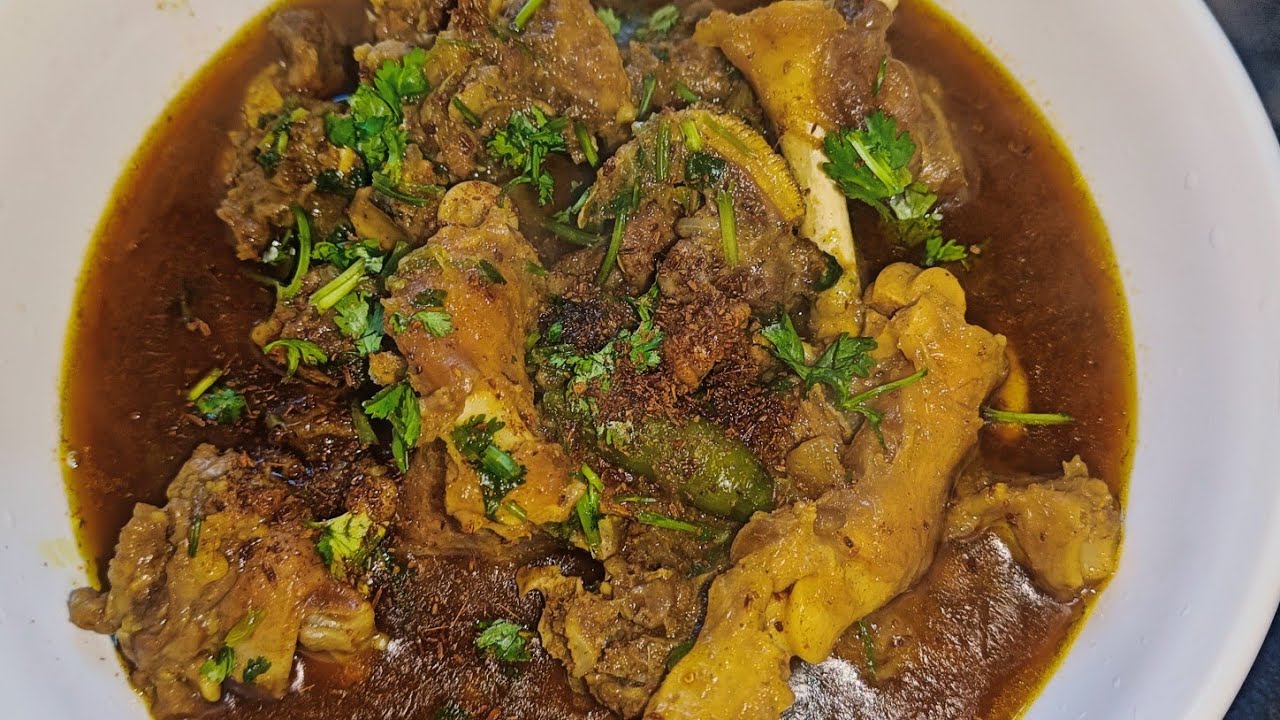Mutton Siri paya recipe||how to make Siri paye recipe||